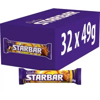 Cadbury Starbar Chocolate Bar 49g (Box of 32)