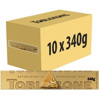 Toblerone Golden Caramel Chocolate Bar 340g (Box of 10)