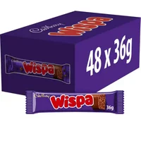 Cadbury Wispa Chocolate Bar 36g (Box of 48)