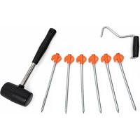 Outdoor Revolution Hard Ground Promo Peg Kit - Orange 2026