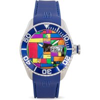 Orologio Maxi Patch Blu