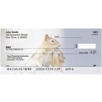 Baby Chipmunk With Mother Personal Checks
