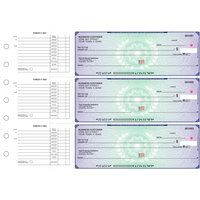 Blue Green Hologram Accounts Payable Business Checks