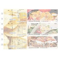 Mexican Cuisine Payroll Invoice Business Checks