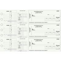Green Knit Itemized Disbursement Payroll Business Checks