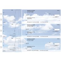 Clouds Standard Counter Signature Business Checks