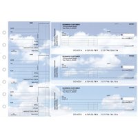 Clouds Standard Invoice Business Checks