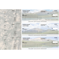 Scenic Mountains Itemized Payment Business Checks