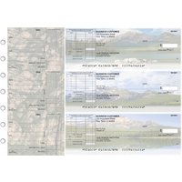 Scenic Mountains Standard Itemized Invoice Business Checks