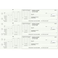 Green Knit General Itemized Invoice Business Checks