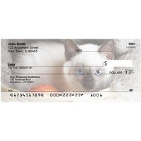 Siamese Cats Personal Checks
