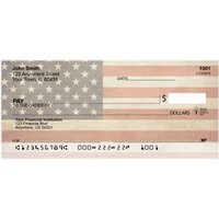 Antique US Flag Personal Checks