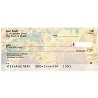 Field of Flowers Personal Checks