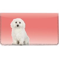 Adorable Bichons Leather Cover