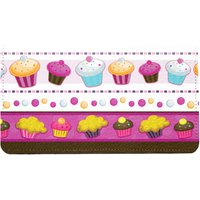 Colorful Cupcakes Leather Cover