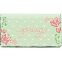 Spring Sayings Leather Cover