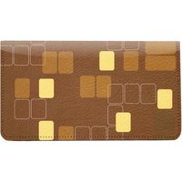 Retro Squares Leather Cover
