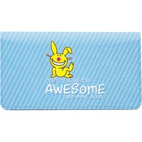 Its Happy Bunny Leather Cover