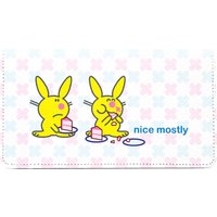 Its Happy Bunny Not So Guilty 2 Leather Cover