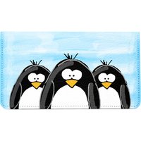More Penguins Leather Cover