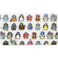 Jen Goodes Penguin Personalities Leather Cover