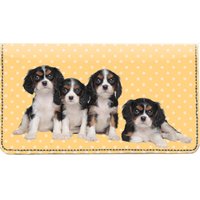 Cavalier Pups Keith Kimberlin Leather Cover