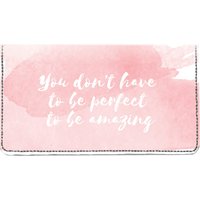 Believe in Yourself Leather Cover