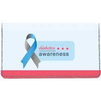 Diabetes Awareness Checkbook Cover