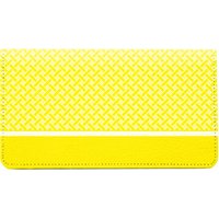 Yellow Safety Leather Cover