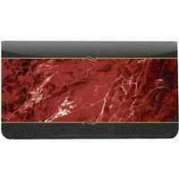 Burgundy Marble Leather Cover