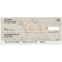 Hungarian Vizsla Personal Checks