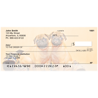 Pug Portraits Personal Checks