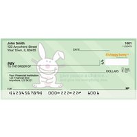 Its Happy Bunny Peace Personal Checks