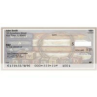 Americana Picket Flag Personal Checks by Lorrie Weber