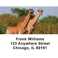 Safari Wildlife Address Labels