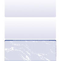 Blue Marble Blank Bottom Laser Checks