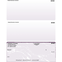 Violet Marble Bottom Laser Checks