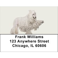 Standard Poodle Address Labels