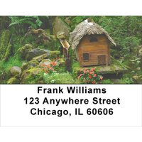 Mystical Fairy Homes Address Labels