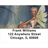 Mystical Garden Fairies Address Labels