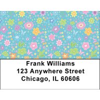 Spring Flowers Address Labels