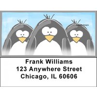 Jen Goodes Chilly Penguins Address Labels
