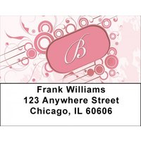 Stylish Monogram B Address Labels