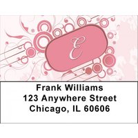 Stylish Monogram E Address Labels