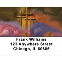 Crosses - Golden Crosses Address Labels