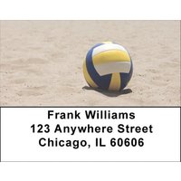Beach Volleyball Address Labels