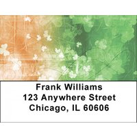 Irish Grunge Address Labels