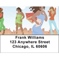 City Girl Divas by Jesse Vargas Address Labels