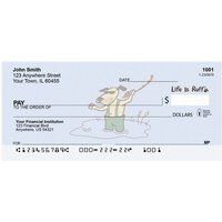 Life Is Ruff Living The Life Personal Checks