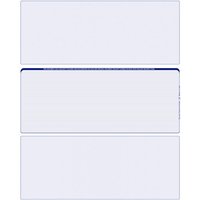 Blue Lines Blank Middle Laser Checks